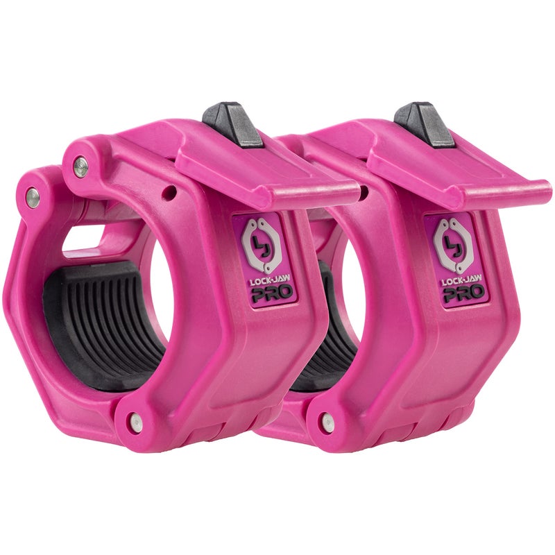 Lock-Jaw Barbell Collars Lock-Jaw PRO 2 Barbell Collar (2" / 50mm) (Pink) - Image 1